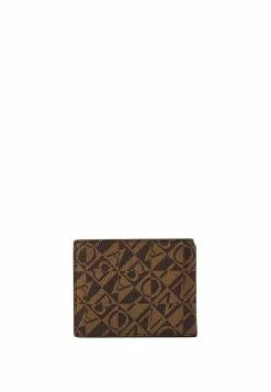 BONIA Black Terasso Monogram Money Clip Wallet -Cheap Bonia Store bonia 8690 6111695 3