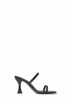 BONIA Nero Audace Square-toe Heeled Sandals