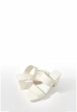 BONIA Unbleached Aurelia Platform Heeled Sandals -Cheap Bonia Store bonia 9294 1694626 3