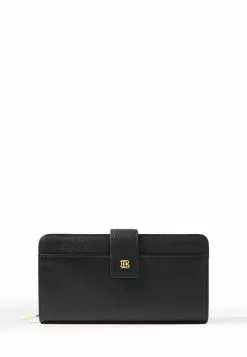 BONIA Nero Fontaine 2 Fold Long Zipper Wallet