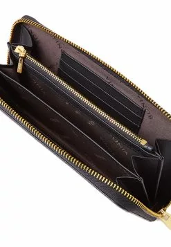 BONIA Nero Fontaine 2 Fold Long Zipper Wallet -Cheap Bonia Store bonia 9295 6594626 5