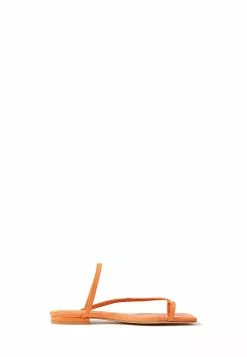 BONIA Magma Orange Audace Slip-on Flat Sandals