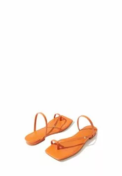 BONIA Magma Orange Audace Slip-on Flat Sandals -Cheap Bonia Store bonia 9307 0185426 3