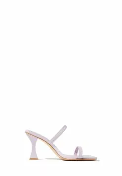 BONIA Purple Paste Audace Square-toe Heeled Sandals