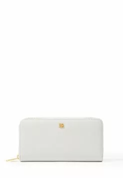 BONIA Silver Grey Fontaine Long Zipper Wallet