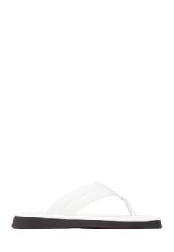 BONIA Optic White Theo Flip Flop Sandals