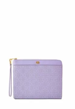 BONIA Purple Paste Ravenna L Shape Flat Pouch