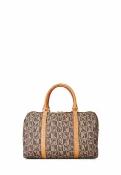 BONIA Dark Brown Monogram Large Satchel Bag -Cheap Bonia Store bonia 9533 2345146 3