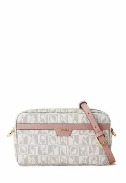BONIA Blush Pink Mauriuccia Monogram Belted Bag