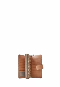 BONIA Brown Pisa Long Zippered Wallet -Cheap Bonia Store bonia 9540 1801146 5