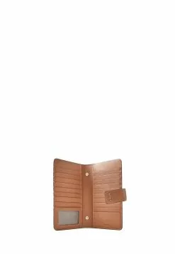 BONIA Brown Pisa Long Zippered Wallet -Cheap Bonia Store bonia 9540 1801146 6