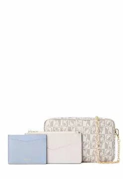 BONIA White Majorie Mini Sling Bag with Card Holder -Cheap Bonia Store bonia 9545 4073146 4