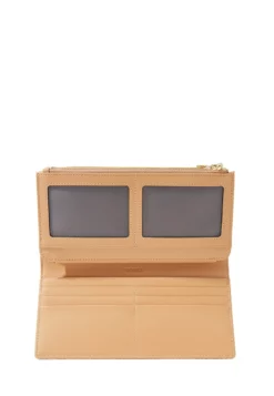 BONIA Latte Claire Marrone Long Wallet -Cheap Bonia Store bonia 9673 7319216 4
