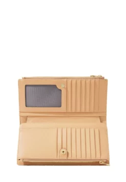 BONIA Latte Claire Marrone Long Wallet -Cheap Bonia Store bonia 9673 7319216 5